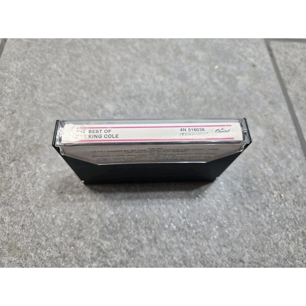 NAT KING COLE: The Best of Nat King Cole  Capital Records Music Cassette Tape - Picture 2 of 5